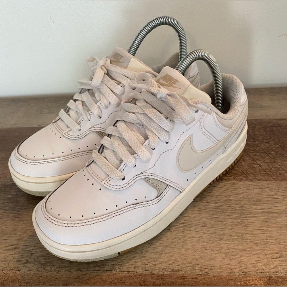 Nike Gamma Force White Phantom Leather shoes, size 7